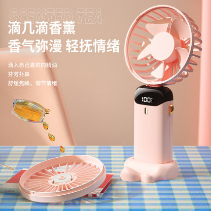 アロマ対応 折りたたみUSB扇風機